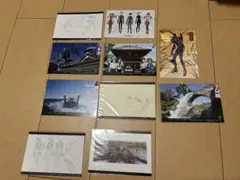 エヴァンゲリオン展熊本ポストカード12枚セット+スタンプラリー台紙