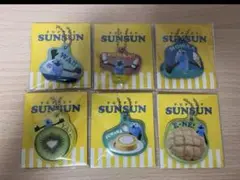 PUPPET SUNSUN パペットスンスン＊PVCチャーム＊全6種コンプセット