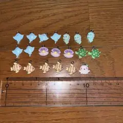 海の生き物　チャーム