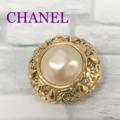 N 11 CHANEL シャネル フェイクパールイヤリング 片方 ゴールド