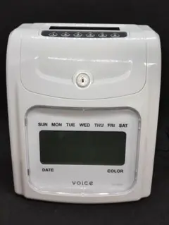voice タイムレコーダー VT-2000 鍵欠品 通電確認済み