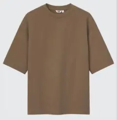 UNIQLO U Tシャツ ブラウン S