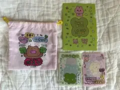 チェゴジム　トレカファイル　巾着　セット