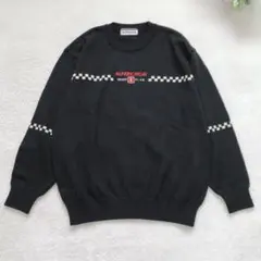 マンシングウェア 長袖ニット メンズ トップス シンプル カジュアル ベーシック