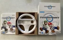 マリオカート Wii ハンドル ゲームソフトセット 白