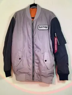 THRASHERサンフランシスコMA-1 ジャケットXL ストリート スケーター