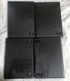 DVD 空ケース1枚入り× 4個セット 黒