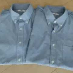 UNIQLO ストライプ 半袖シャツ