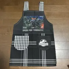 ジュラシックワールド　キッズ　エプロン　子供