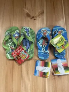 【新品未使用品】2足セット　havaianas キッズ　サンダル　セット品