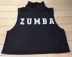 ZUMBA黒メッシュハイネックxs