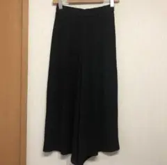 ZARA プリーツワイドパンツ ガウチョパンツ Sサイズ