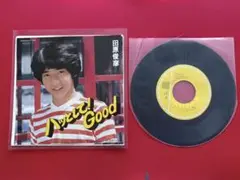 田原俊彦 『ハッとして!Good』EPレコード/ トシちゃんサイン入りポスター付
