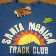 13SS デッド 銀タグ ナイキ サンタモニカ トラック クラブ プリントTee