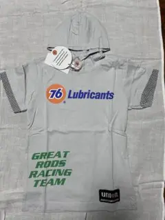 新品未使用　140cm 76Lubricants フード付き半袖Tシャツ