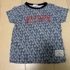 【セール♡】イエローフェイス　総柄Tシャツ