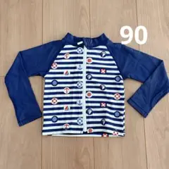 ラッシュガード　長袖　男の子　90