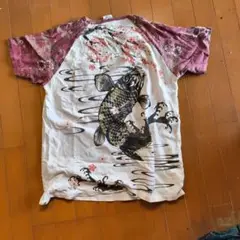 昇り鯉Ｔシャツ　Lサイズ