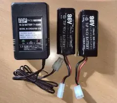 貴重激レア　TOP純正　MP40電動ガン専用　充電器&純正バッテリー　2本