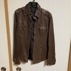 ATELIER SAB - 使用感少 ATELIER SAB ピッグレザー シングルライダースジャケット ATELIER SAB for men アトリエサブ フォー メン レザーJKT