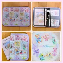 ディズニーマルチケース♡ダッフィー20周年　カラフルハピネス　ダッフィーフレンズ