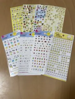 シールセット　キャラクターシール