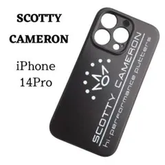 新品　スコッティキャメロン　iPhone14Pro　ケース　ブラック　パター⭕️