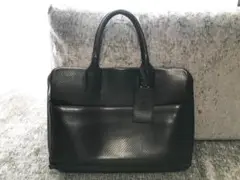 ダンヒル ブリーフケース ビジネスバッグ シャーシ ブラック