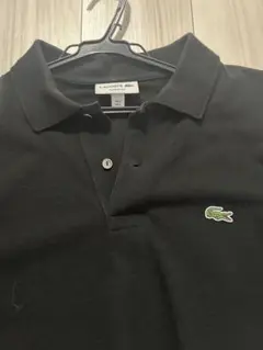 LACOSTE ブラック ポロシャツ