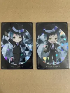 ツイステ　ジェイド　フロイド　カード　ツイステッドワンダーランド