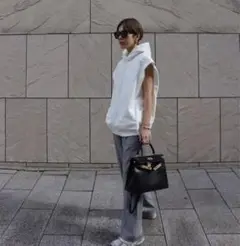 machatt チンツストレートパンツ