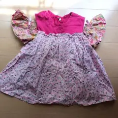 【美品】nino　ニノ　ノースリーブ　リバティ　LIBERTY　チュニック
