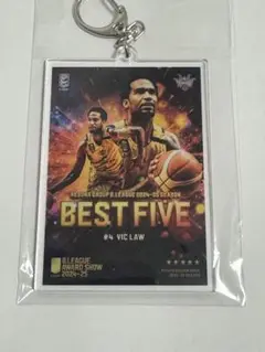 Bリーグ AWARSHOW2024-25 アクリルキーホルダー　ヴィック・ロー
