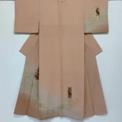 【着】13279y 着物 付下げ 花文様