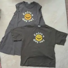 ブリーズ　120 130cm Tシャツ　ワンピース　お揃い　セット