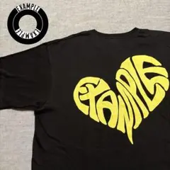【新品・未使用】EXAMPLE ハート型ロゴ文字 Tシャツ XLサイズ