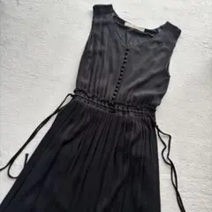 【美品】レディース ロングワンピース ブラック