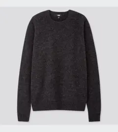 ユニクロプレミアムラムクルーネック　セーター　ニット　XL