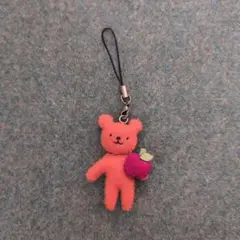 ハンドメイド　フエルトマスコット　くまくん②