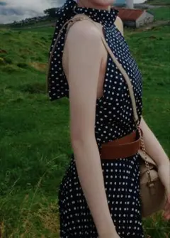 zara ワンピース ドット