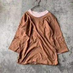 【BEAMS】ビームス(M)クルーネック カットソー