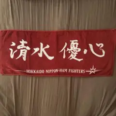 北海道日本ハムファイターズ 清水優心 応援タオル
