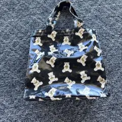 Harrods テディベア柄 エコバッグ