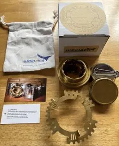 GOSHAWK アルコールストーブ　残り1点　輸入 アウトドア　真鍮　ゴスホーク GOSHAWK アルコールストーブ 残り1点 輸入 アウトドア 真鍮