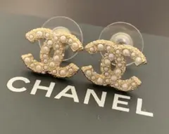 CHANEL シャネル ピアス パール ココマーク