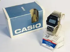 美品 CASIO A158W カシオ デジタルウォッチ 腕時計 稼動品