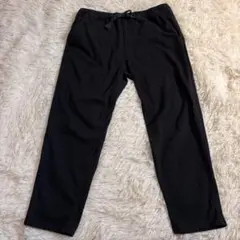 m1021 メンズストレッチテーパードパンツ XL 大きいサイズ 黒 シンプル