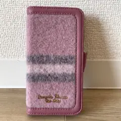 【新品未使用】サマンサタバサ チェック柄 iPhoneX 手帳型ケース