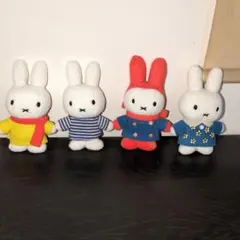 ミッフィー ぬいぐるみ 4体セット