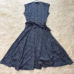 ✨未使用級✨ ラルフローレン 近年モデル シャツワンピース ロング丈 ベルト